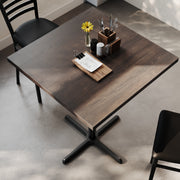 BR 36" SQ Table-30x30 Bar Base