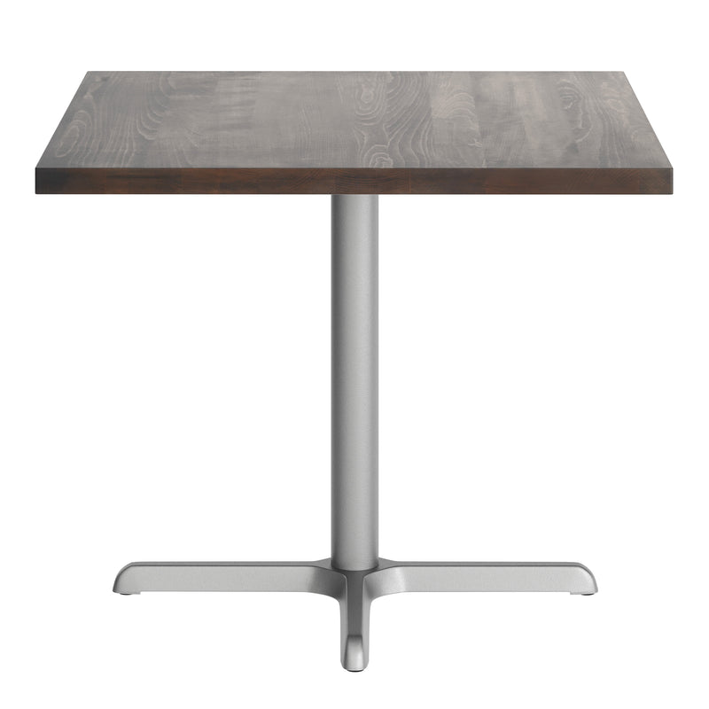 BR 36" SQ Table-30x30 SIL Base