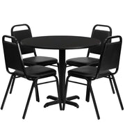 36RD BK Table-Banquet Chair