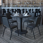 36RD BK Table-Banquet Chair
