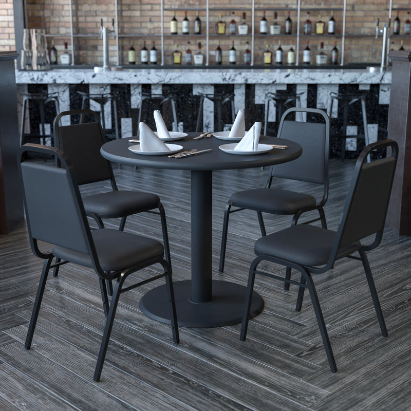 36RD BK Table-Banquet Chair