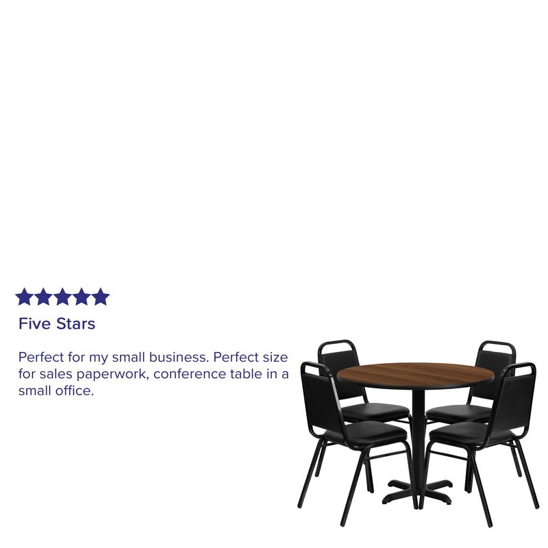 36RD WA Table-Banquet Chair