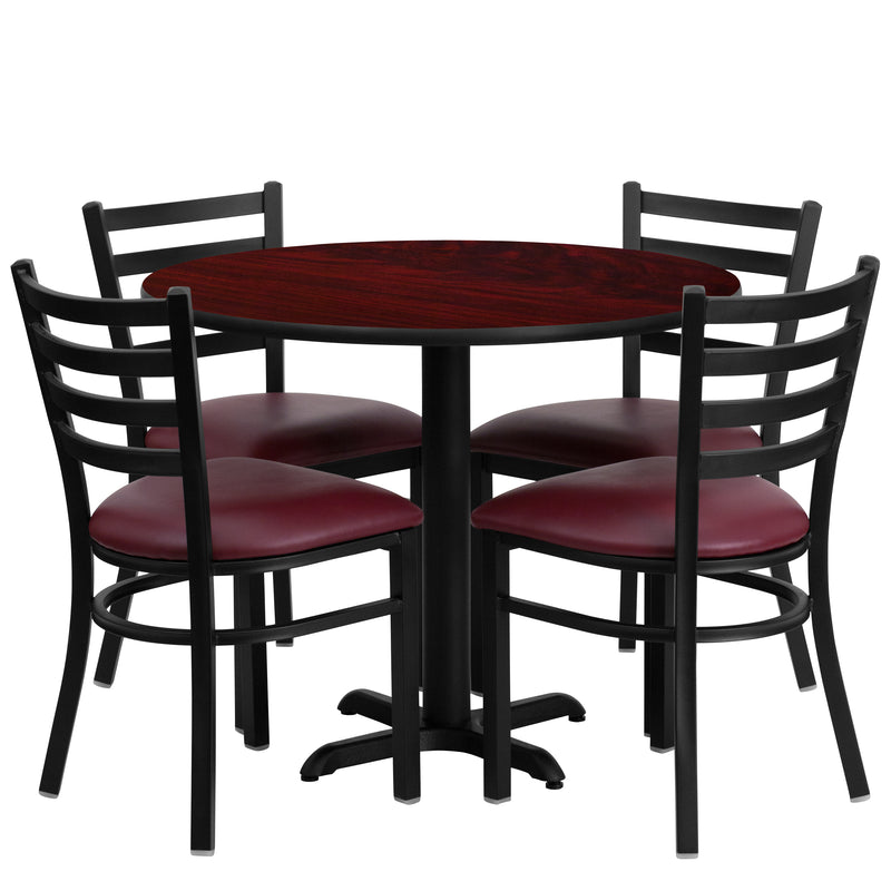 36RD MA Table-BG VYL Seat
