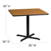 36SQ NA Table-BK VYL Seat