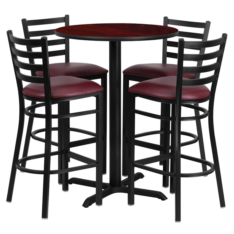 30RD MA Bar Table-BG VYL Seat