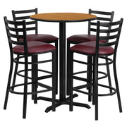 30RD NA Bar Table-BG VYL Seat