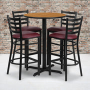 30RD NA Bar Table-BG VYL Seat
