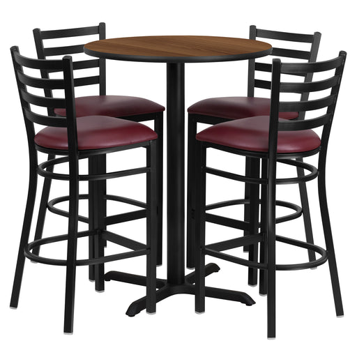 30RD WA Bar Table-BG VYL Seat