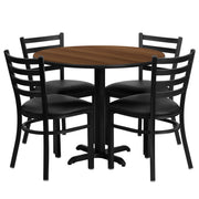 36RD WA Table-BK VYL Seat