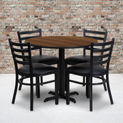 36RD WA Table-BK VYL Seat