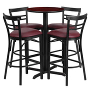 24RD MA Bar Table-BG VYL Seat