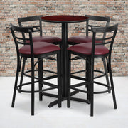 24RD MA Bar Table-BG VYL Seat