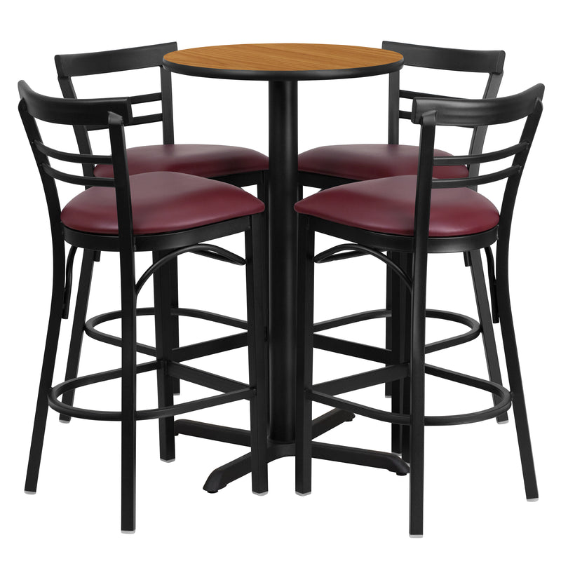 24RD NA Bar Table-BG VYL Seat