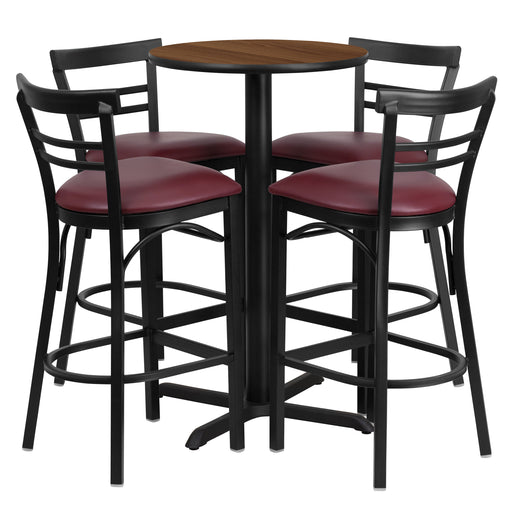 24RD WA Bar Table-BG VYL Seat