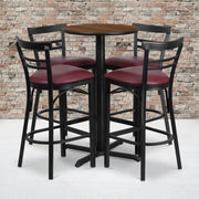 24RD WA Bar Table-BG VYL Seat