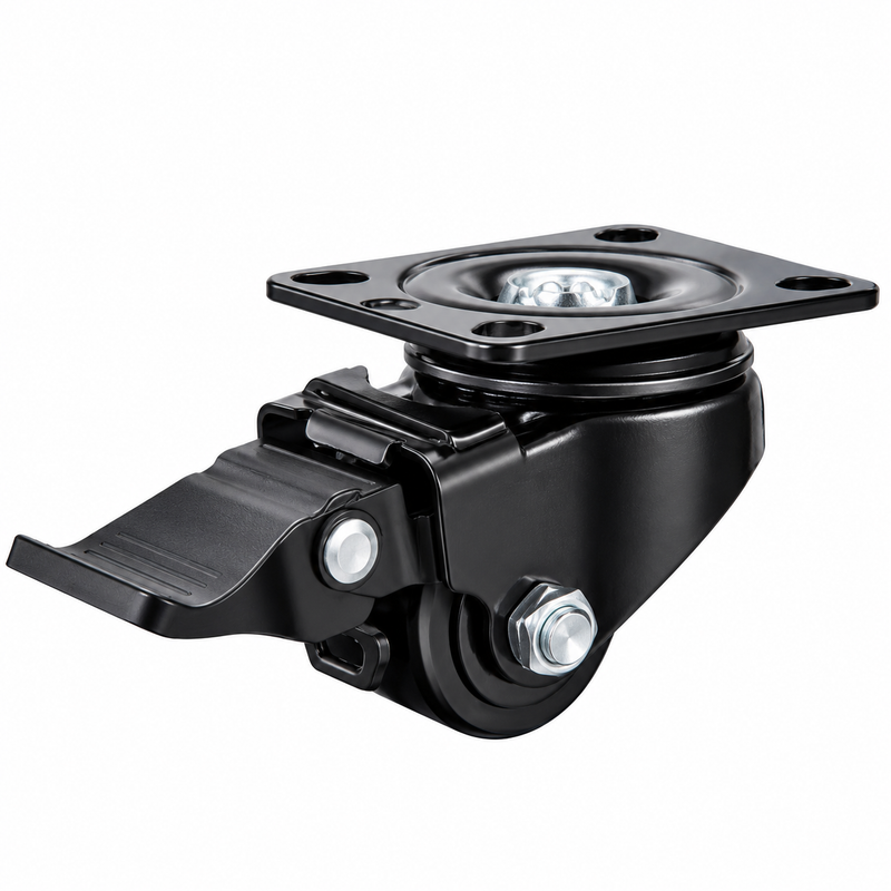 Atosa R06001000229 1.2 Inch Swivel Plate Caster With Brake