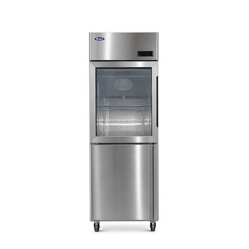 Atosa MCF8607G1 half glass door reach-in freezer