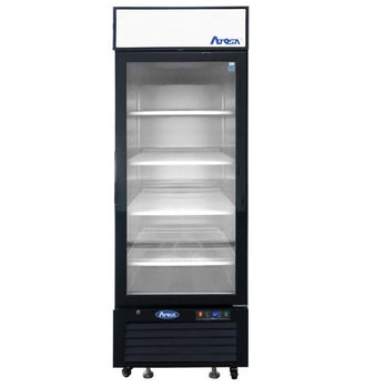 Atosa USA MCF8722GR Glass 1-Door Merchandiser Refrigerator 19.39 cu. ft.