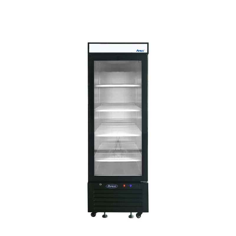 Atosa USA MCF8726GR Glass Merchandiser Cooler 8.3 cu. ft.