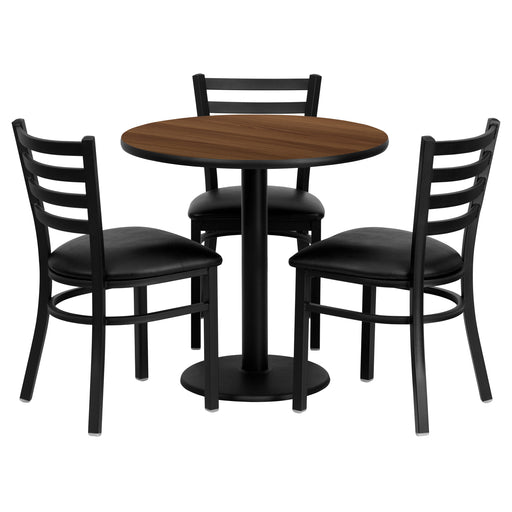30RD WA Table-BK VYL Seat