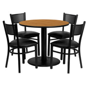 36RD NA Table-BK VYL Seat