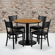 36RD NA Table-BK VYL Seat