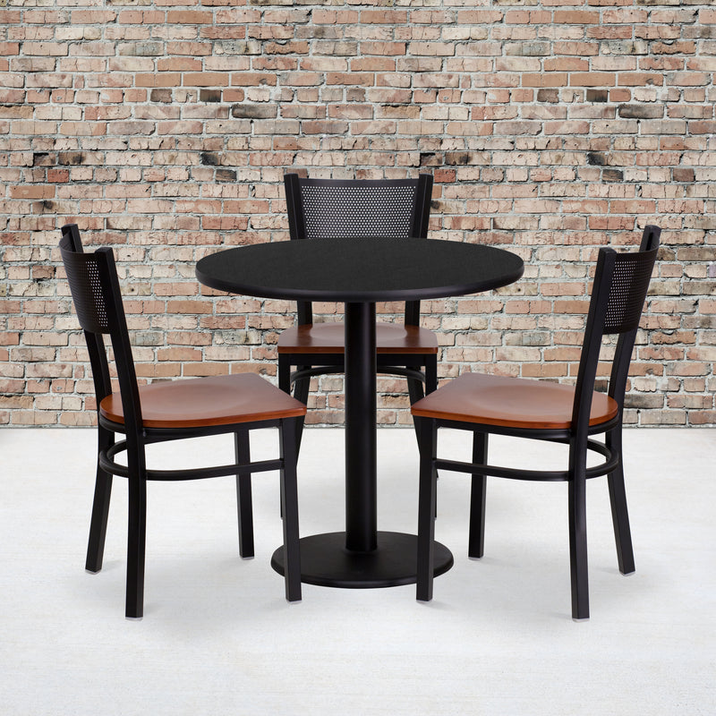30RD BK Table-CY WD Seat