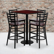 30SQ MA Bar Table-MA WD Seat