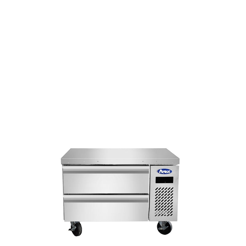 Atosa MGF8458GR 36" Chef Base Freezer, 2 Drawers