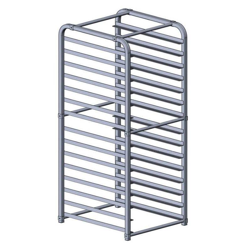 Atosa MPRA-15 Bun Pan Rack in Chamber of Reach-In with 14 Gauge Aluminum - Holds 15 Pans