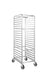 Atosa MPRA-20 Heavy Duty 20-Pan End Load Bun/Sheet Pan Rack with Casters