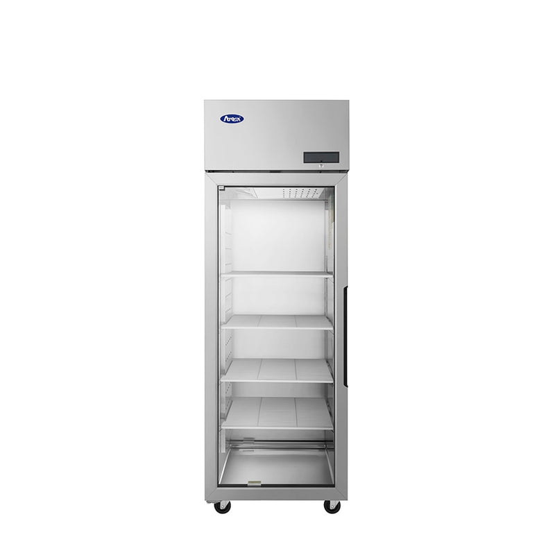 Atosa PLUS-R1-GS-L-PT 29" 1-Section Glass Door Pass-Thru Refrigerator
