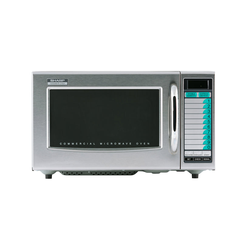 Title: Sharp R-21LVF 1000W Medium-Duty Touchpad Commercial Microwave