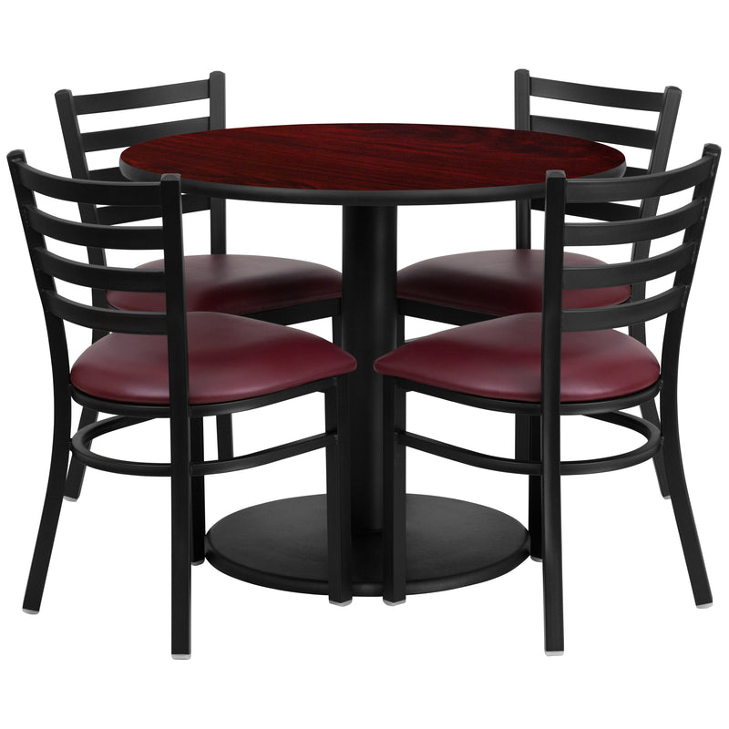 36RD MA Table-BG VYL Seat