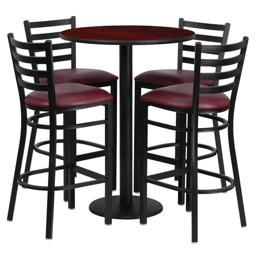 30RD MA Bar Table-BG VYL Seat