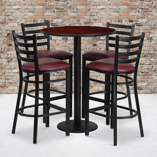 30RD MA Bar Table-BG VYL Seat