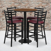 30RD WA Bar Table-BG VYL Seat