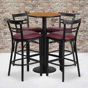 24RD NA Bar Table-BG VYL Seat