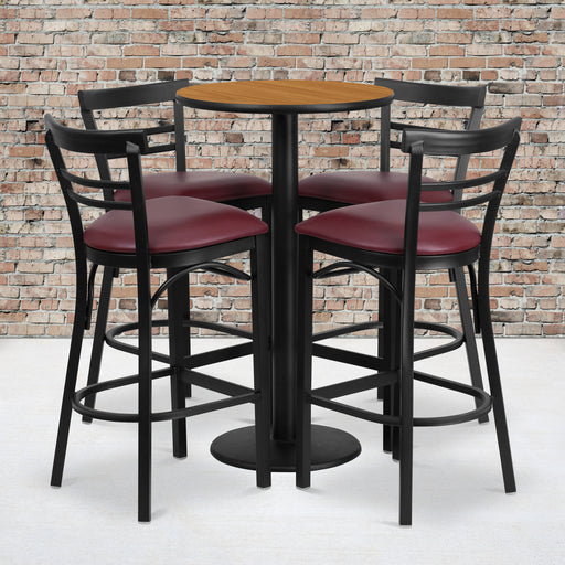 24RD NA Bar Table-BG VYL Seat