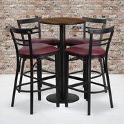 24RD WA Bar Table-BG VYL Seat
