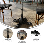 BK Cast Iron Bistro Table Base