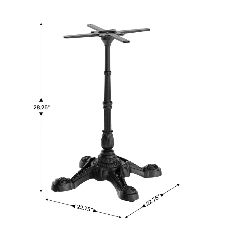 BK Cast Iron Bistro Table Base
