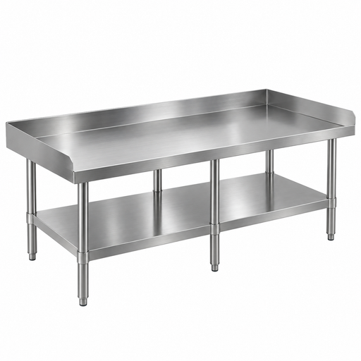 Atosa SE3660ECR2 60" Mixrite Series Stainless Steel Equipment Stand, 36"x60"