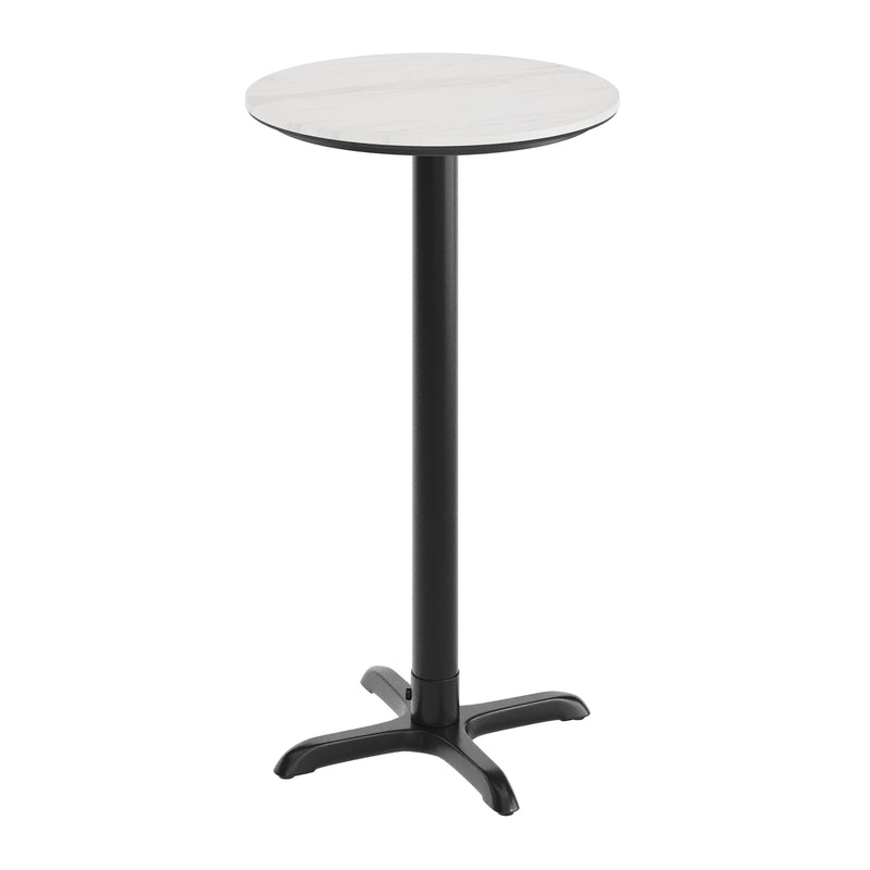 WH 24" RD Tabletop-Bar X Base