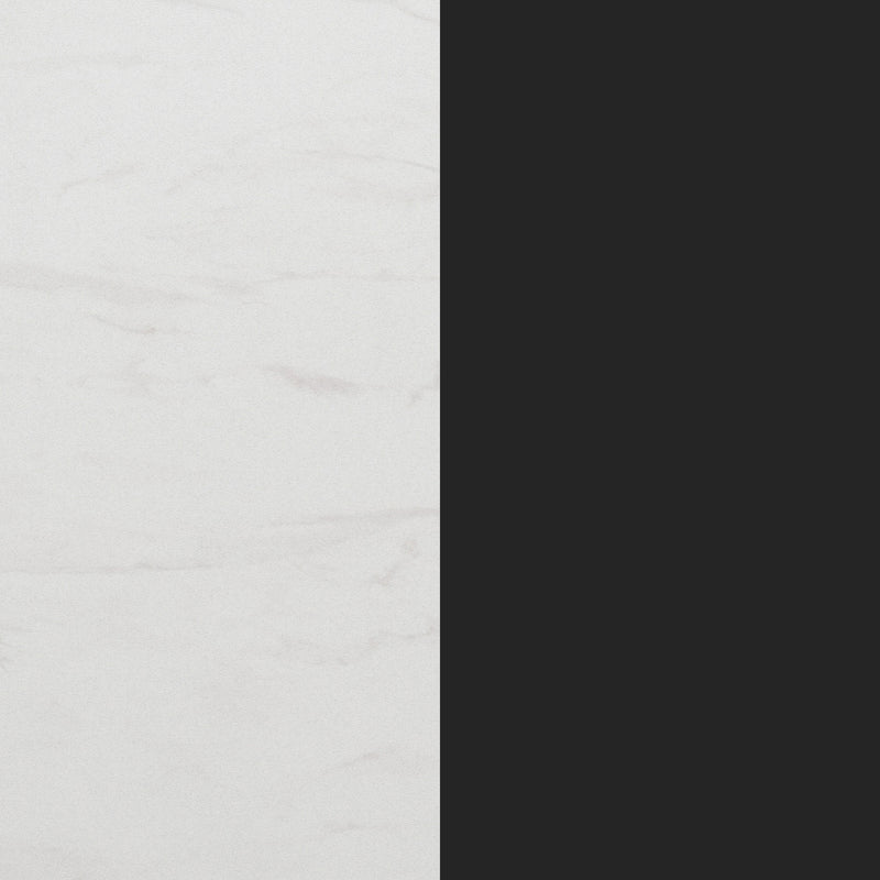 White 24" RD Tabletop-RD Base