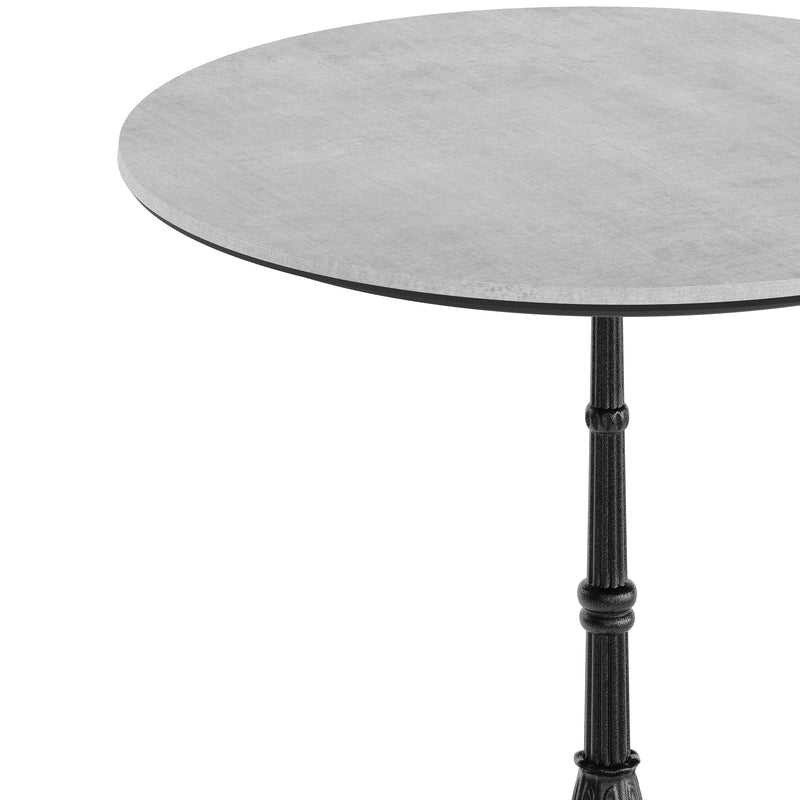 Gray 31.25" RD Top-Bistro Base