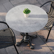 Gray 31.25" RD Top-Bistro Base