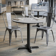 GY 31.25" RD Tabletop-X Base