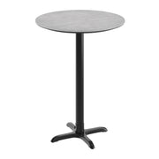 GY 31.25" RD Table-Bar X Base