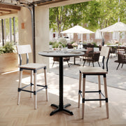 GY 31.25" RD Table-Bar X Base
